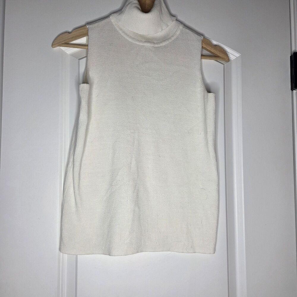Villager Size Small Womens Turtle Neck Sweater Vest